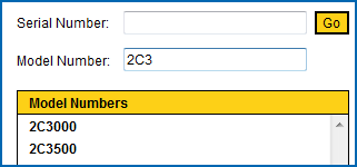 Model Number Filter 